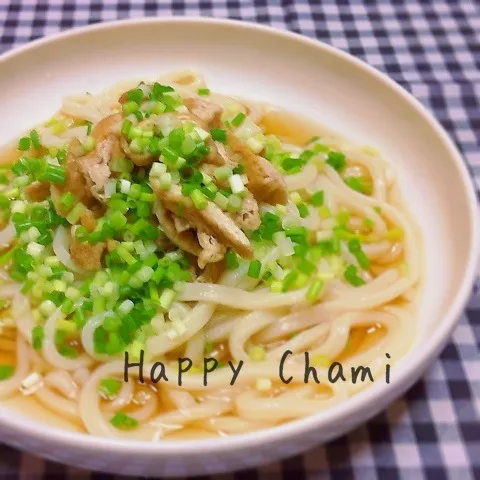 冷やしきつねうどん|chamiさん