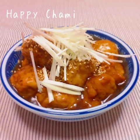 甘酢あんの肉団子|chamiさん