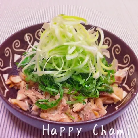 鯖の干物のおつまみ|chamiさん