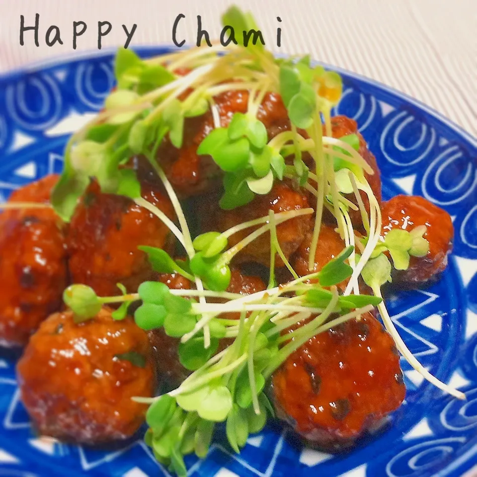 つくねの照焼き|chamiさん