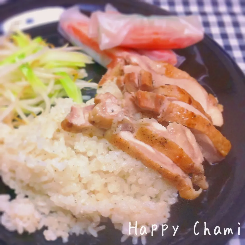 シンガポールチキンライスのワンプレートごはん|chamiさん