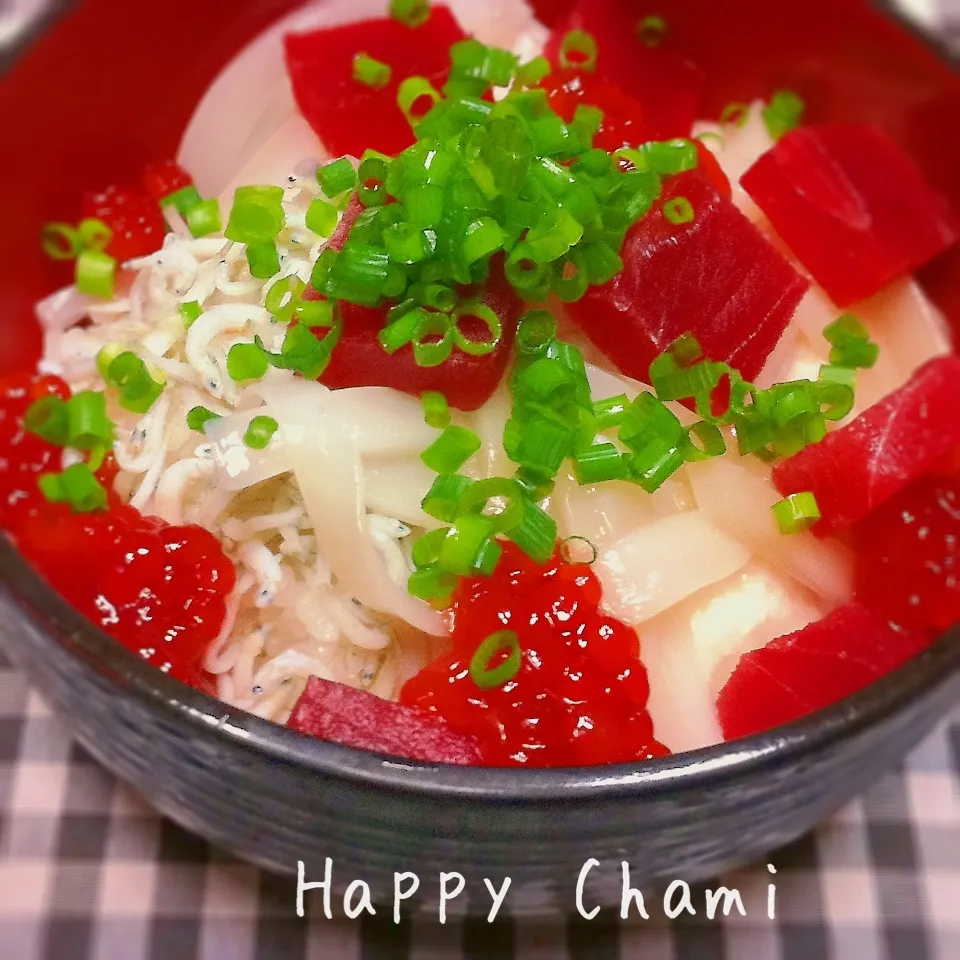 とろろ海鮮丼|chamiさん