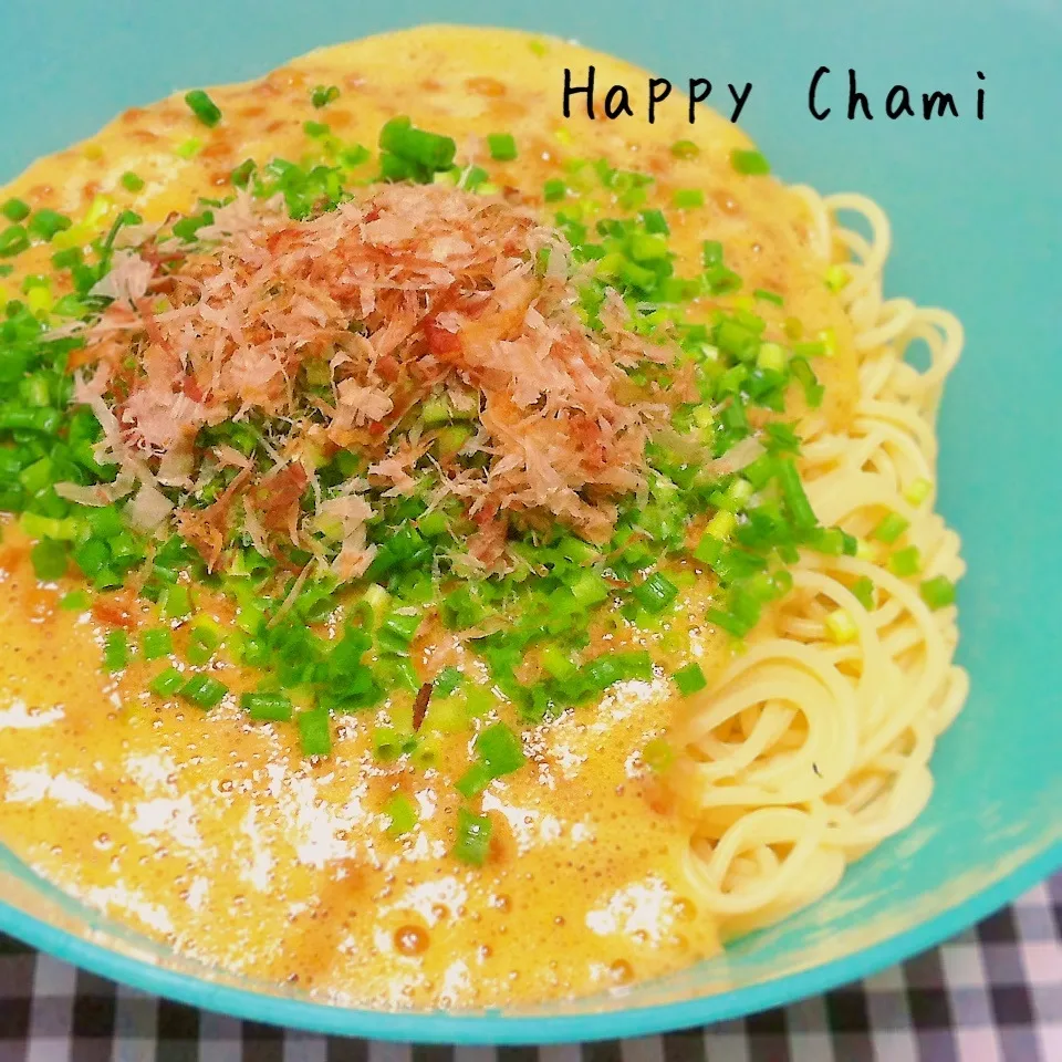 納豆パスタ|chamiさん