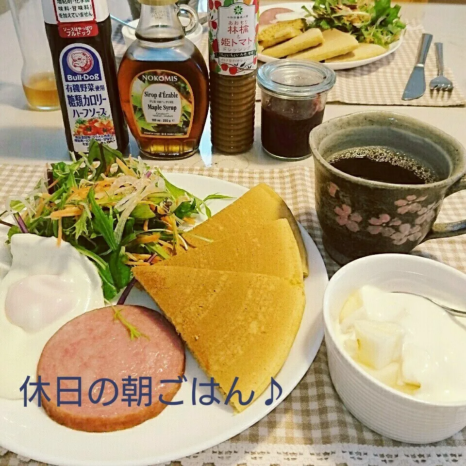 休日の朝ごはん♪|oomugiさん