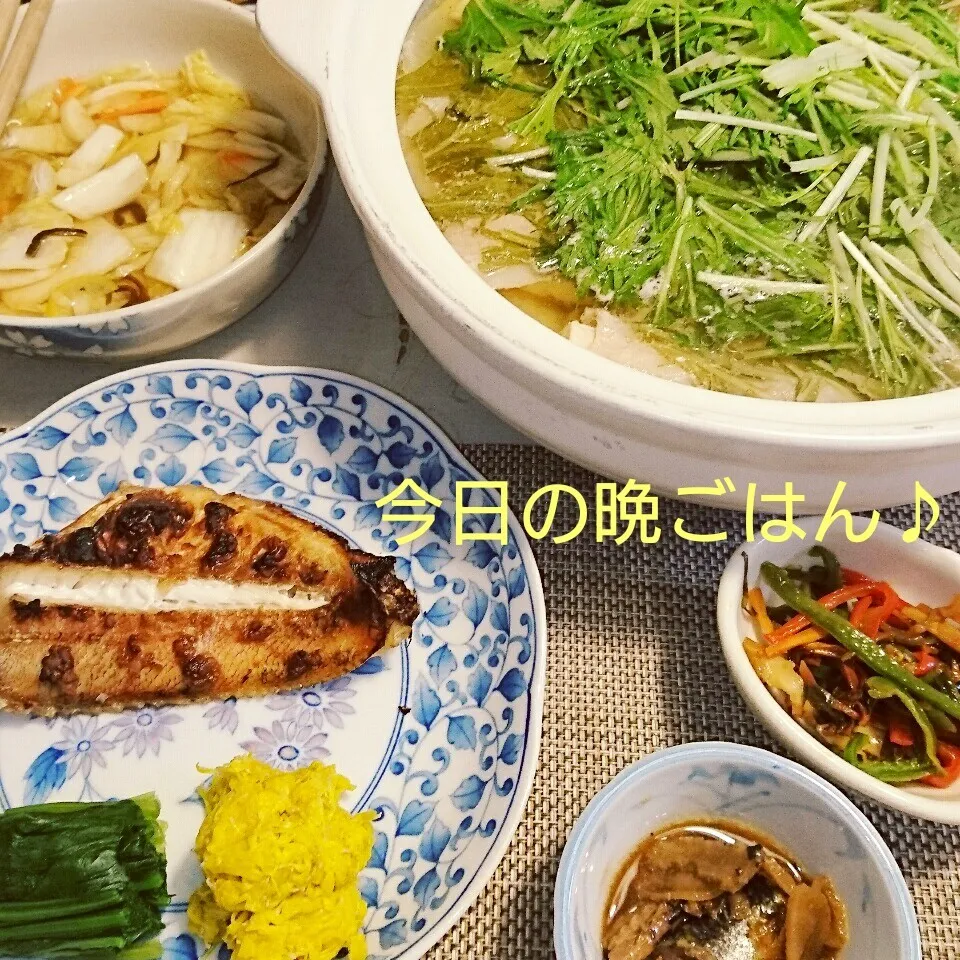 今日の晩ごはん(豚バラ大根鍋と…)|oomugiさん