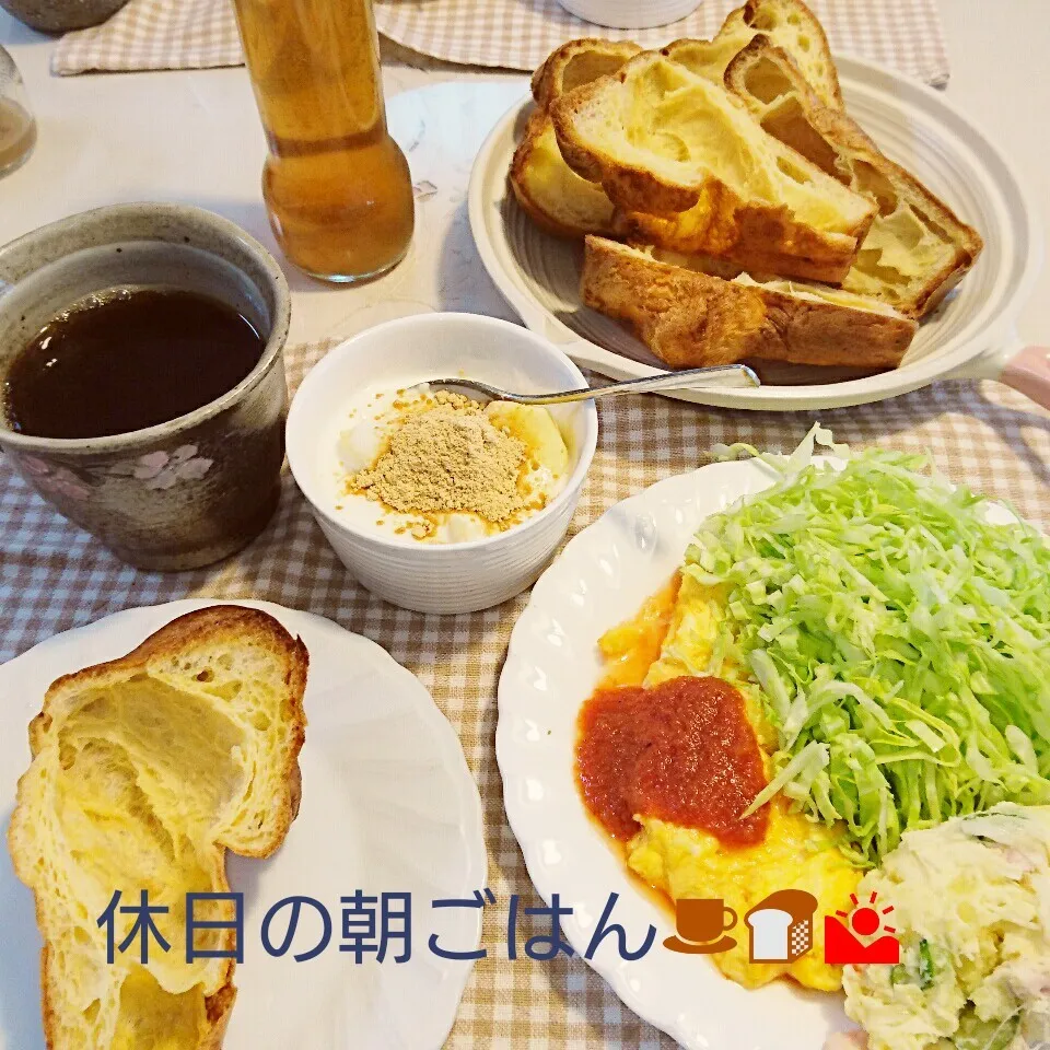 休日の朝ごはん♪|oomugiさん