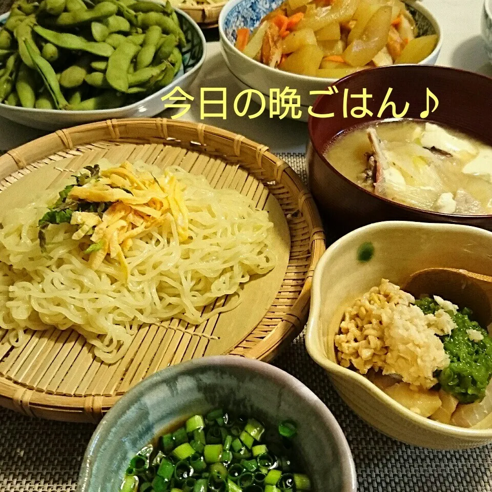 今日の晩ごはん(メバルのあら汁と…)|oomugiさん