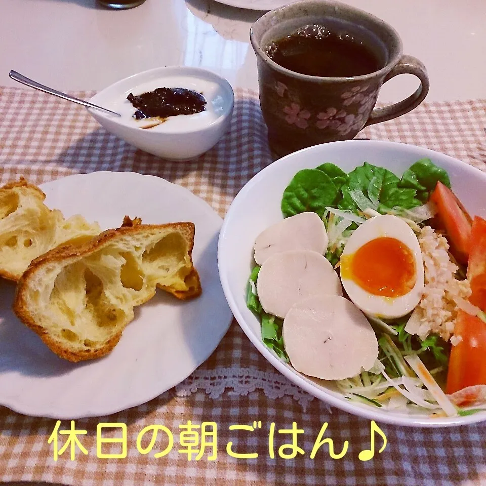 休日の朝ごはん♪|oomugiさん