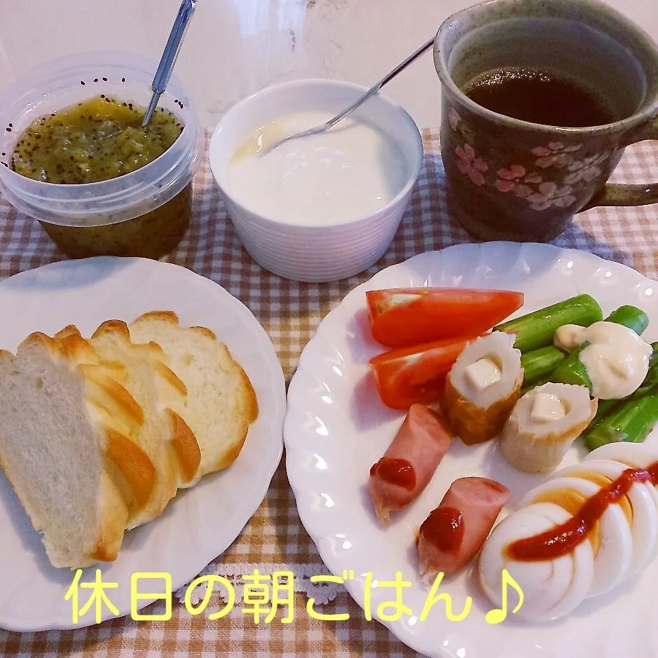 休日の朝ごはん♪|oomugiさん