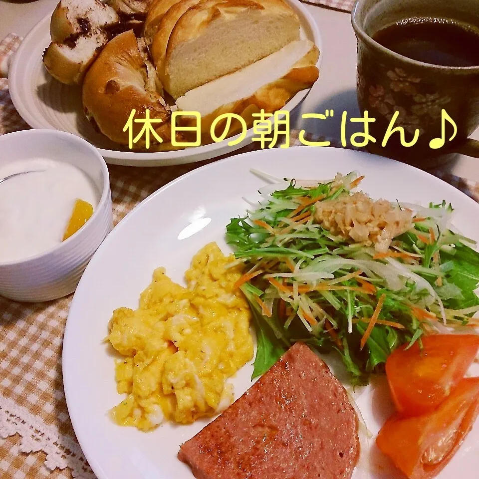 休日の朝ごはん♪|oomugiさん