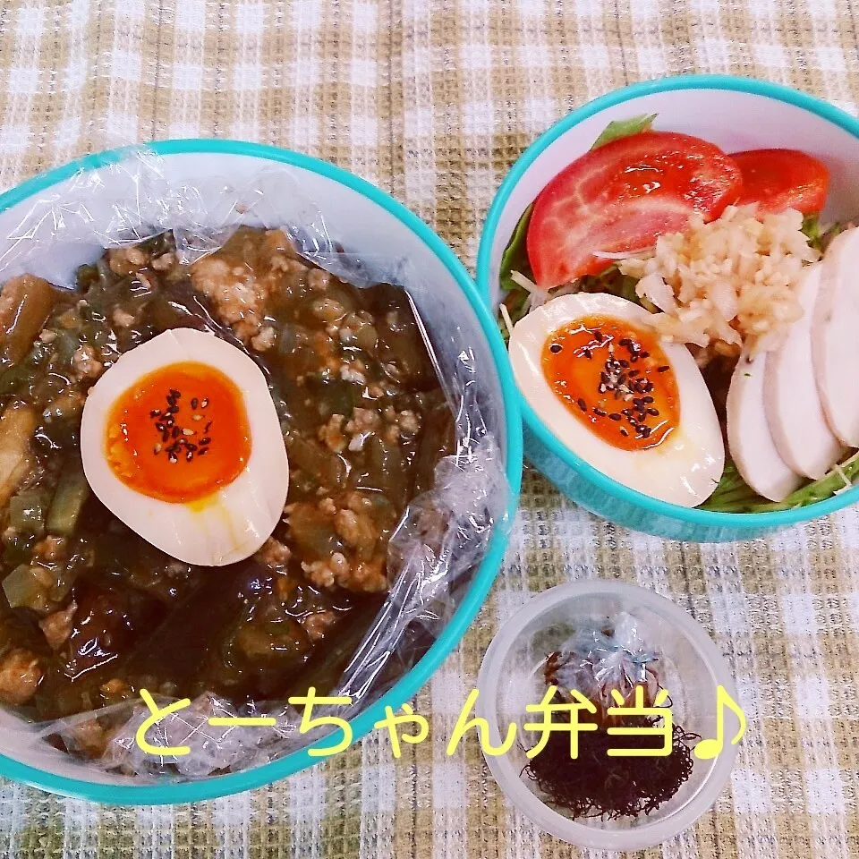 Snapdishの料理写真:火曜日のとーちゃん弁当|oomugiさん