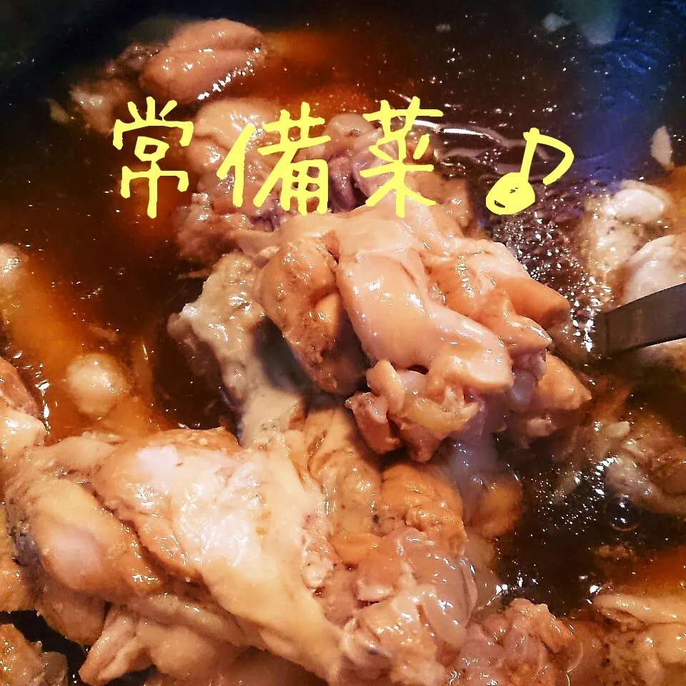 Snapdishの料理写真:常備菜(手羽元のさっぱり煮)|oomugiさん