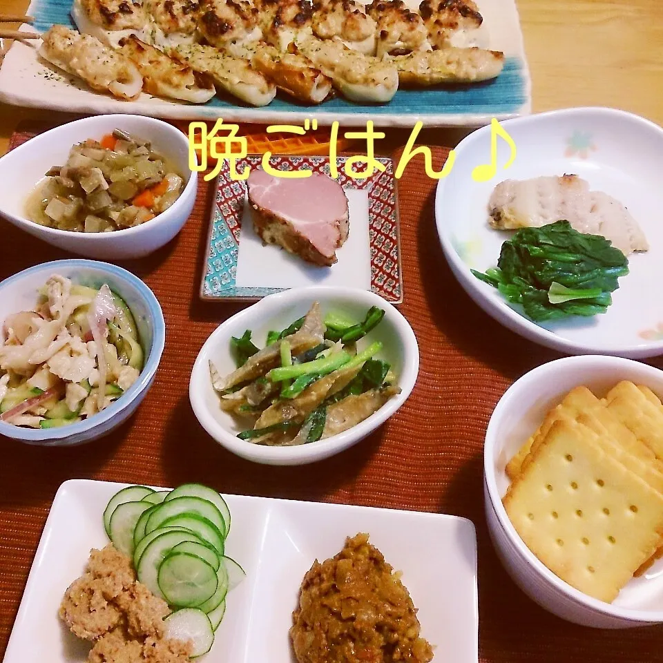 今日の晩ごはん(鶏と豆腐のみそ風味グラタンと…)|oomugiさん