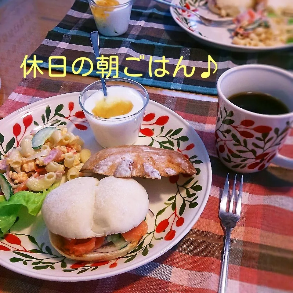 休日の朝ごはん♪|oomugiさん