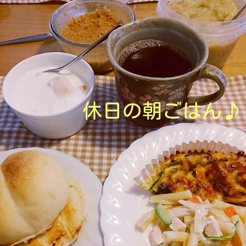 Snapdishの料理写真:朝ごはん♪|oomugiさん