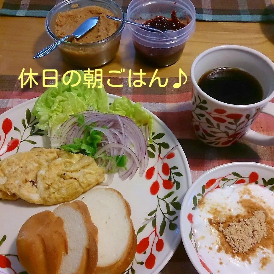 休日の朝ごはん♪|oomugiさん