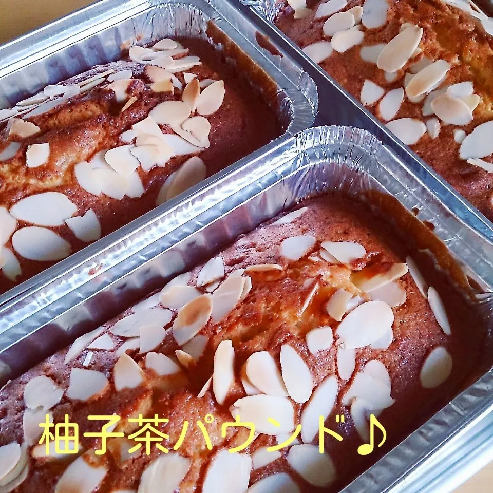 Snapdishの料理写真:柚子茶パウンドできたよ♪|oomugiさん