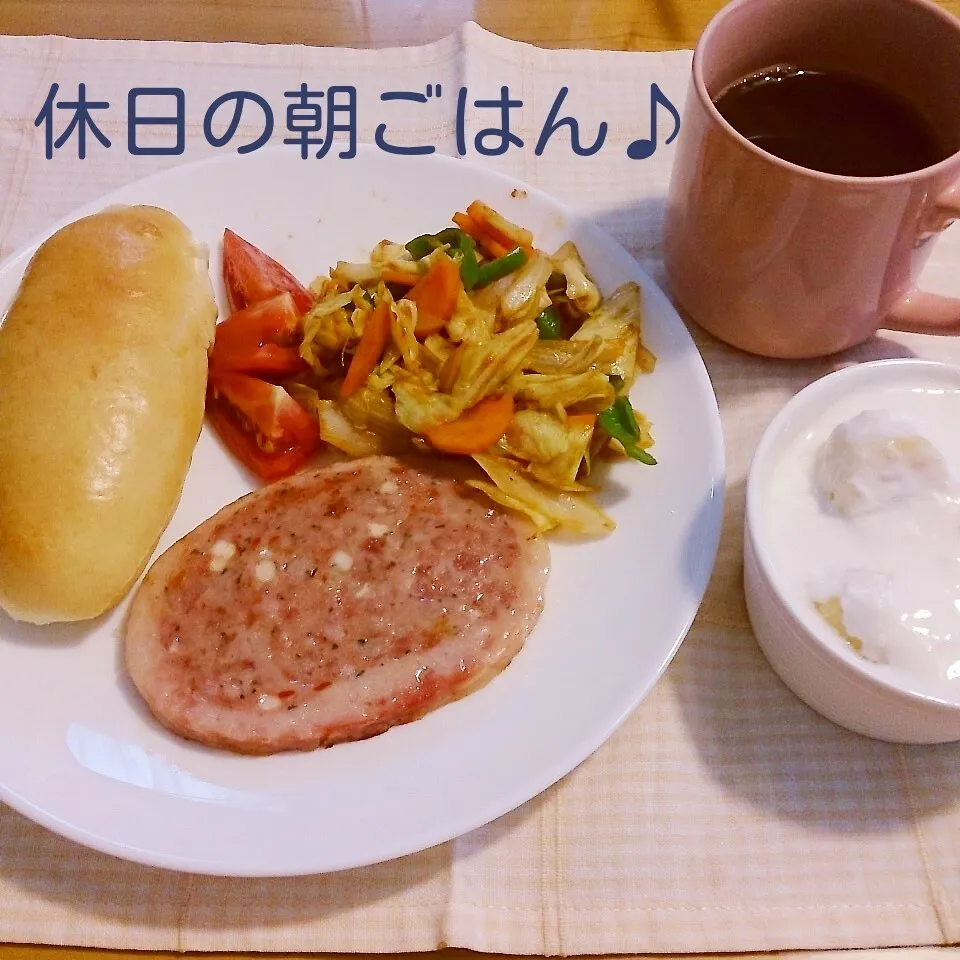 休日の朝ごはん♪|oomugiさん