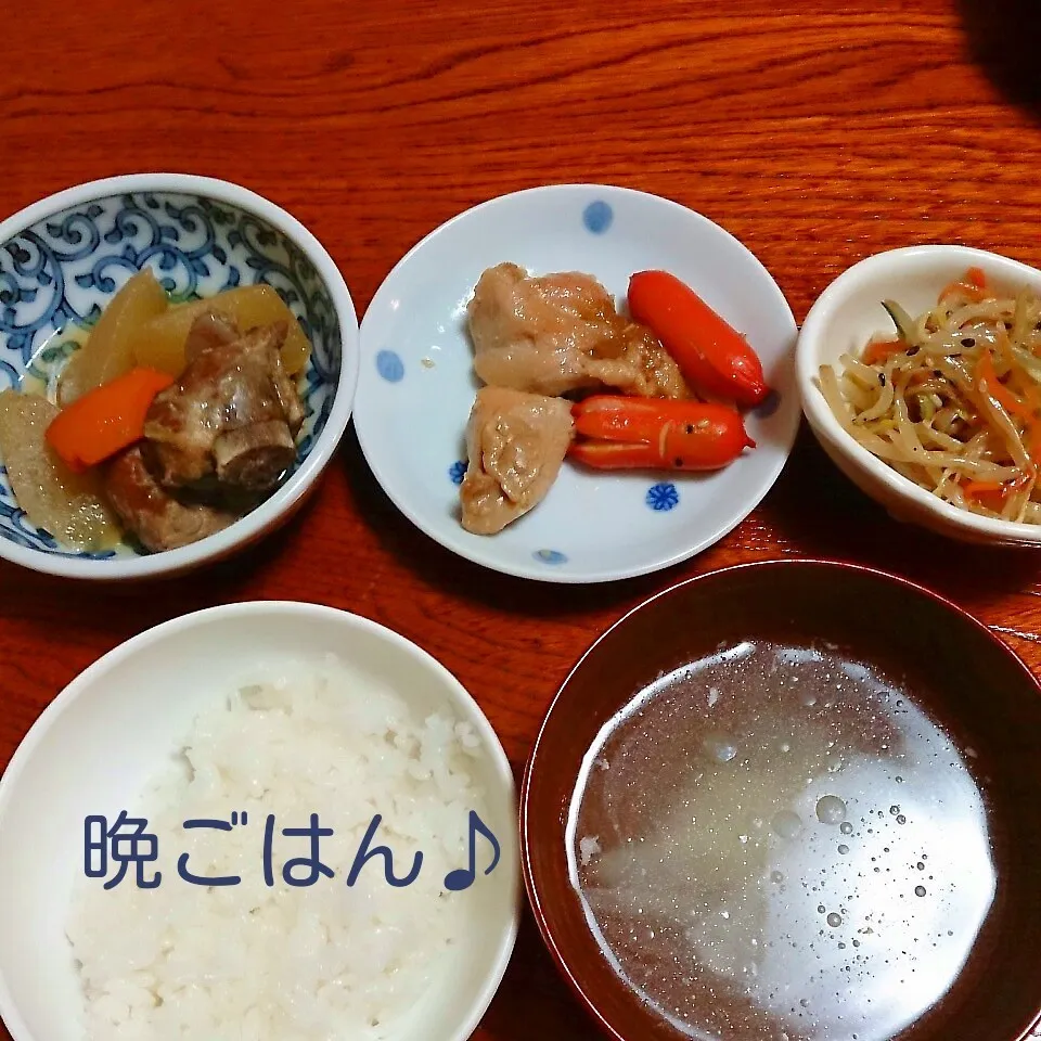 今日の晩ごはん(こむぎ家と一緒)|oomugiさん