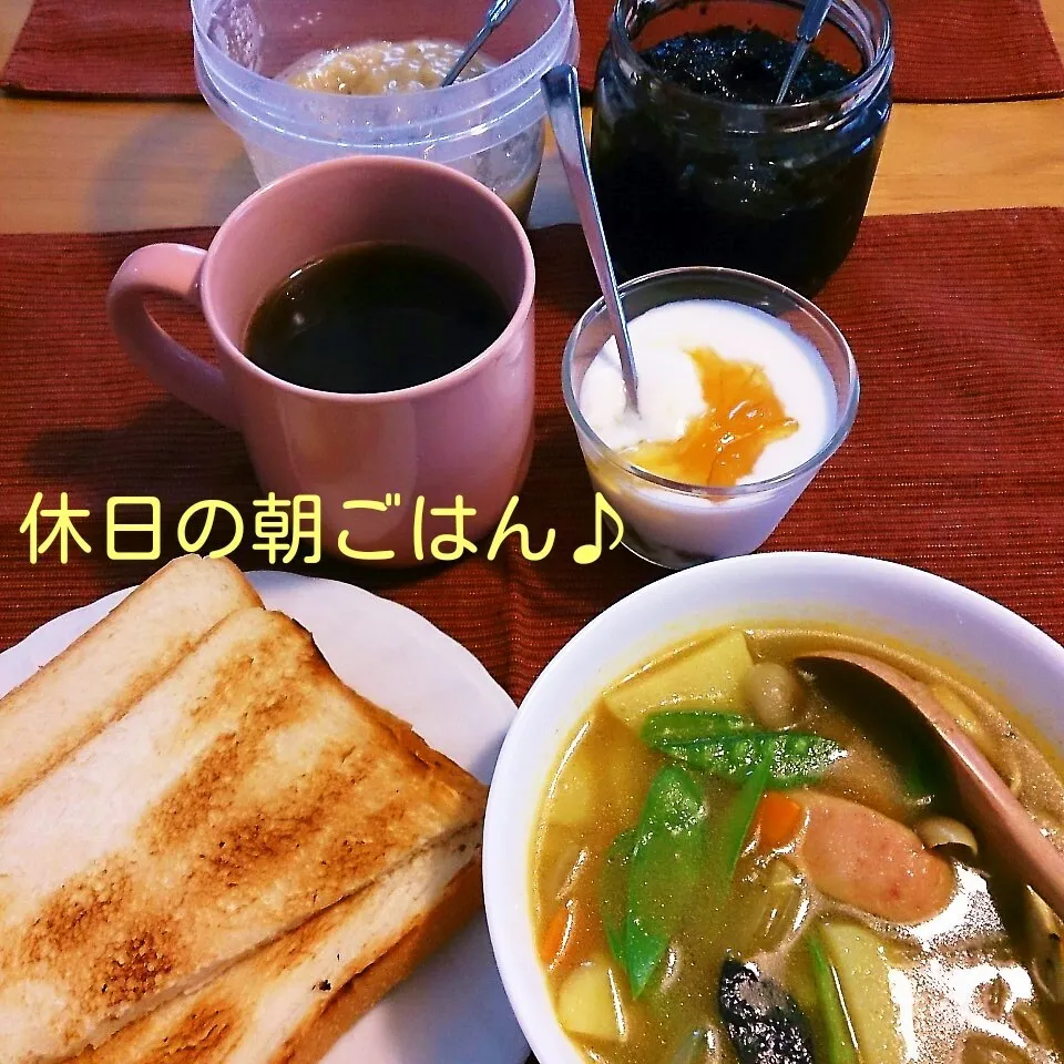 休日の朝ごはん♪|oomugiさん