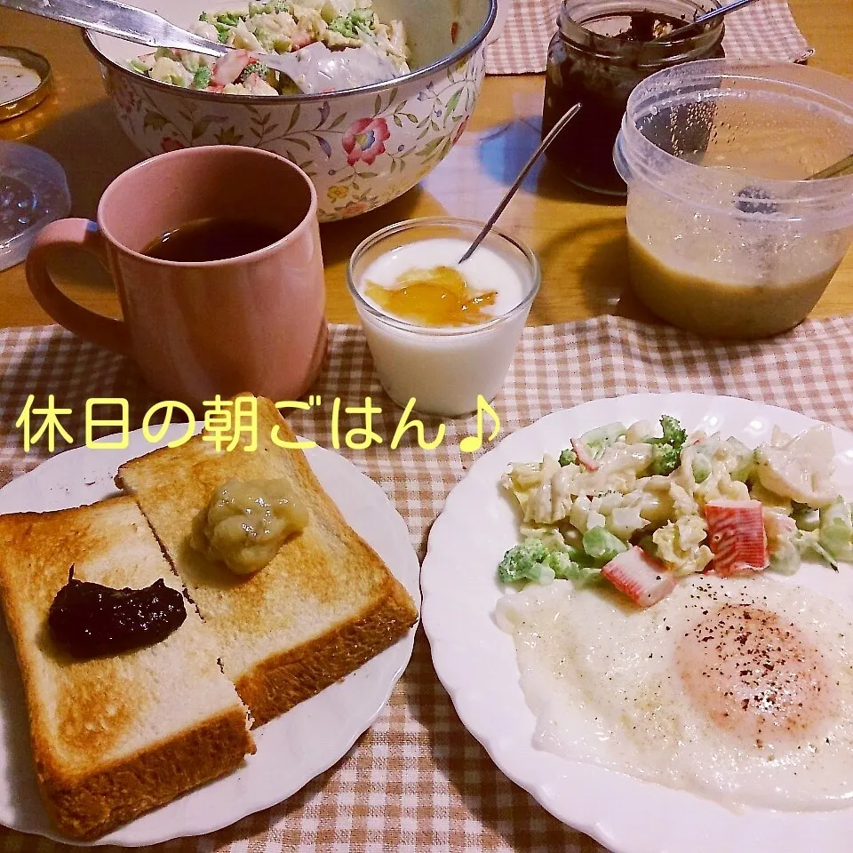 休日の朝ごはん|oomugiさん