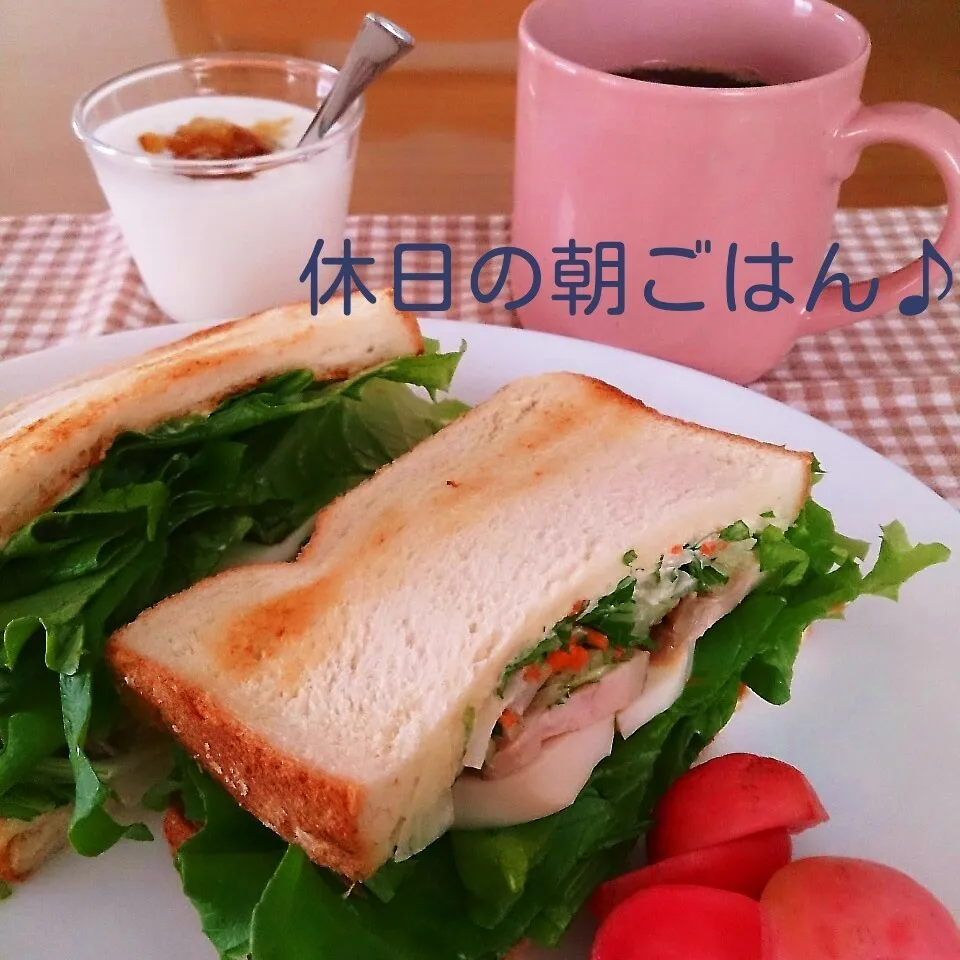 休日の朝ごはん|oomugiさん