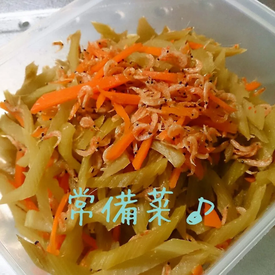 Snapdishの料理写真:常備菜♪秋田フキの炒め煮|oomugiさん