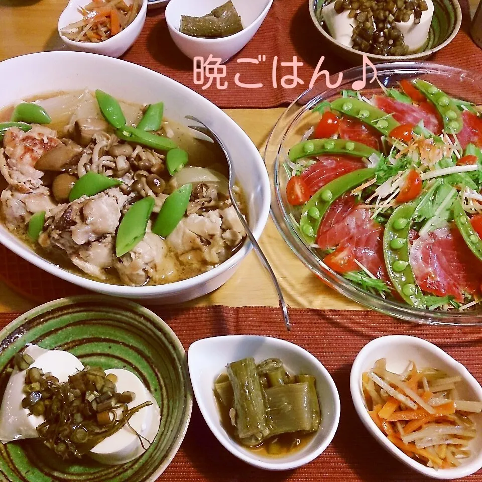 今日の晩ごはん(鶏手羽元の塩麹グリルと…)|oomugiさん