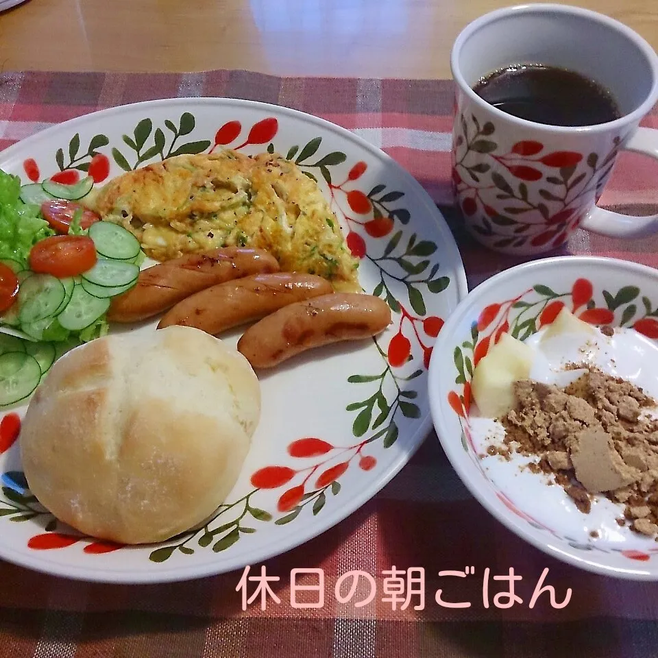 休日の朝ごはん|oomugiさん