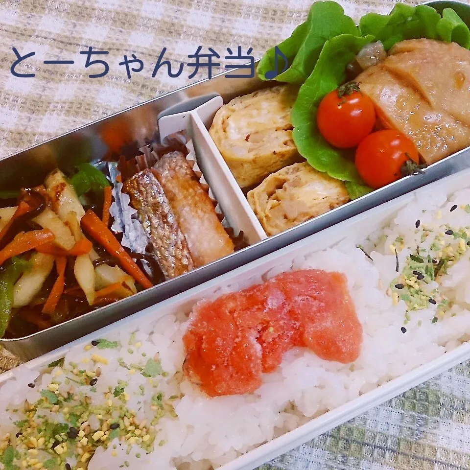 Snapdishの料理写真:月曜日のとーちゃん弁当？|oomugiさん