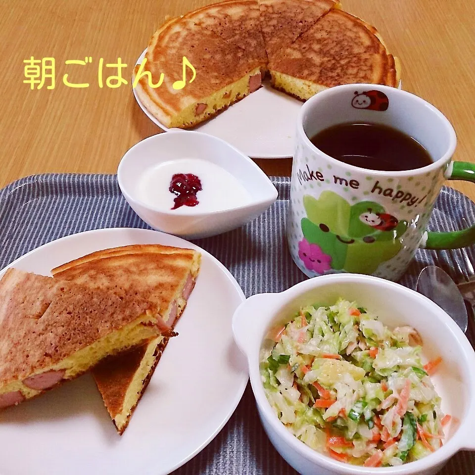 Snapdishの料理写真:朝ごはん♪|oomugiさん