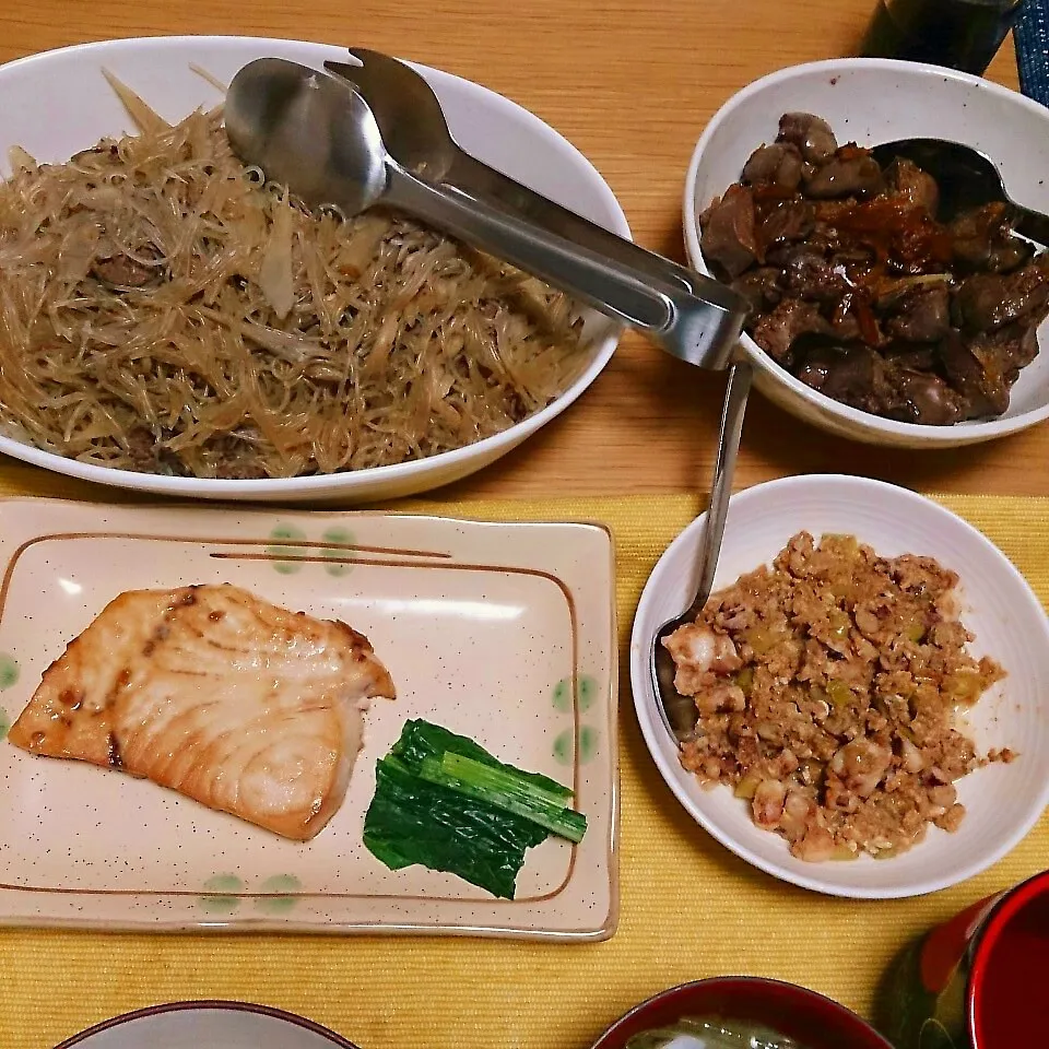 むぎちょこ家の晩ごはん(カジキの醤油麹焼きと…)|oomugiさん