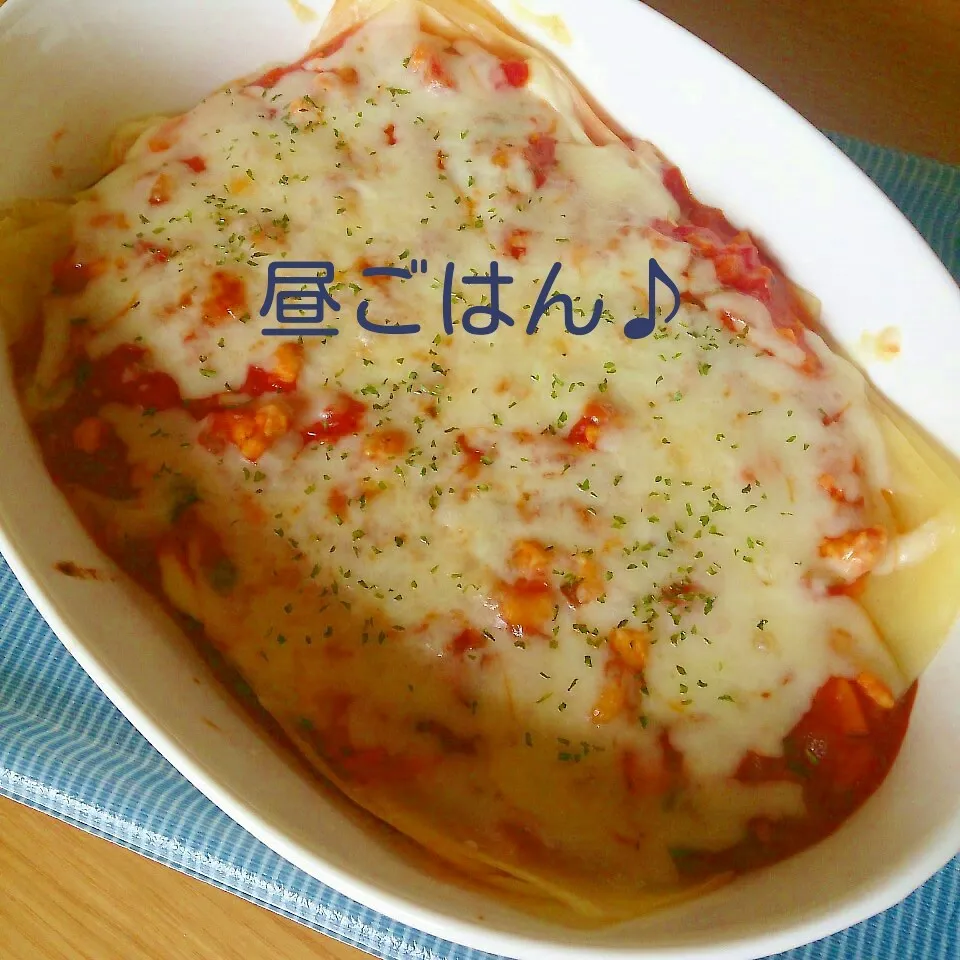 Snapdishの料理写真:昼ごはん♪|oomugiさん