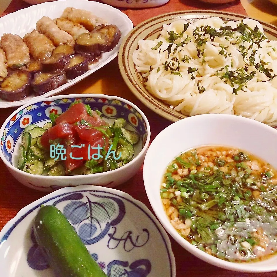 今日の晩ごはん(納豆つけうどんと…)|oomugiさん