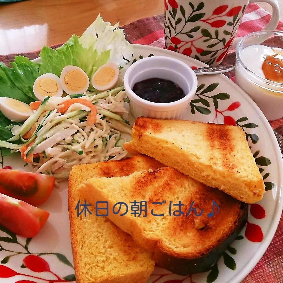 休日の朝ごはん|oomugiさん