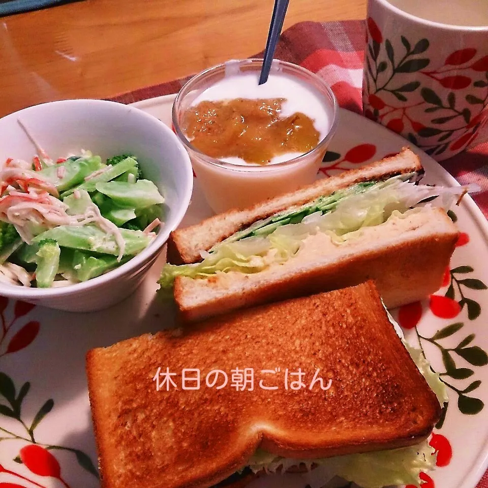 休日の朝ごはん|oomugiさん