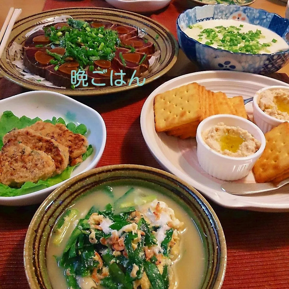 今日の晩ごはん(イカメンチと…)|oomugiさん