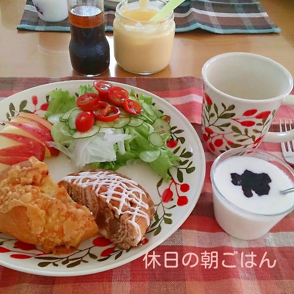 Snapdishの料理写真:休日の朝ごはん♪|oomugiさん