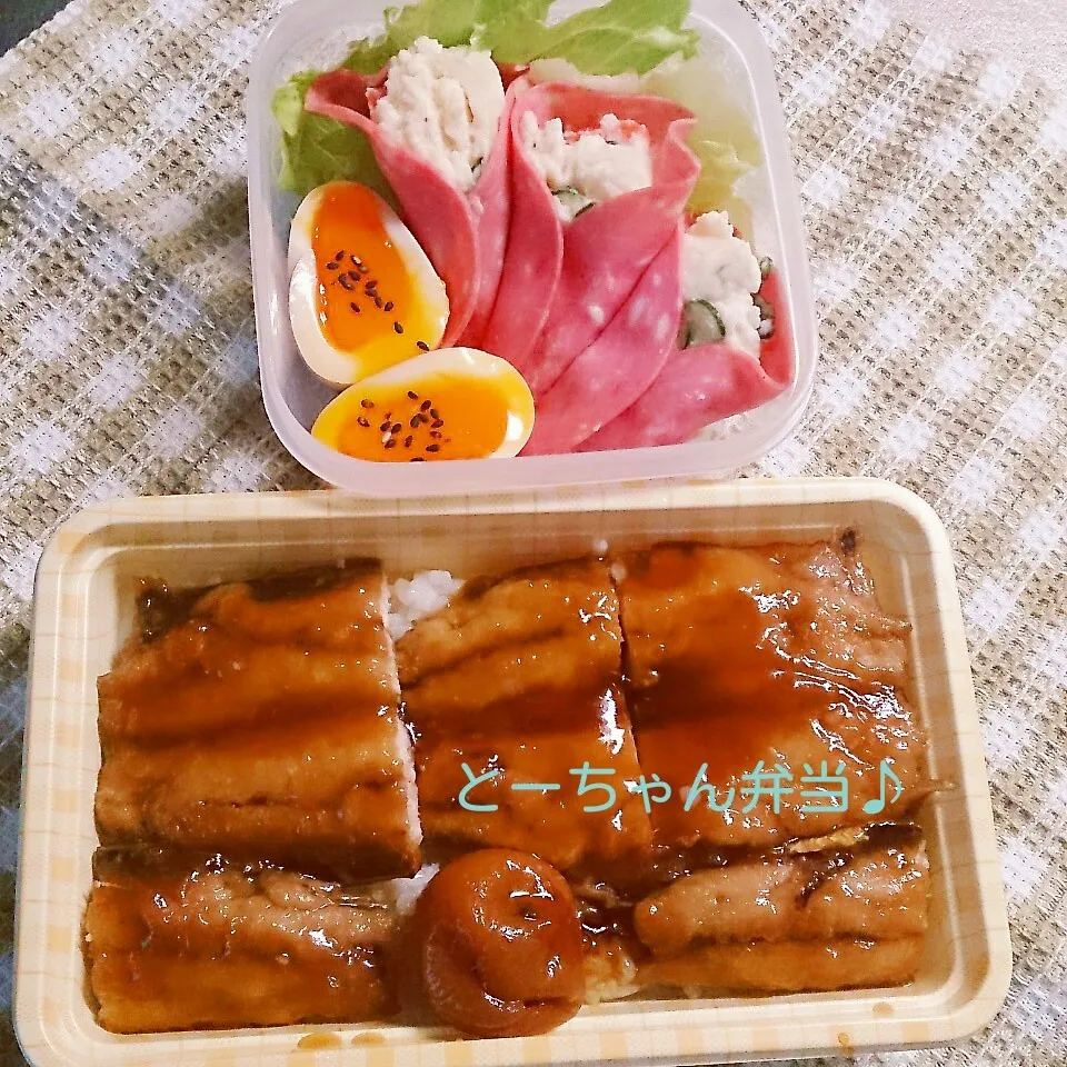 Snapdishの料理写真:火曜日のとーちゃん弁当|oomugiさん