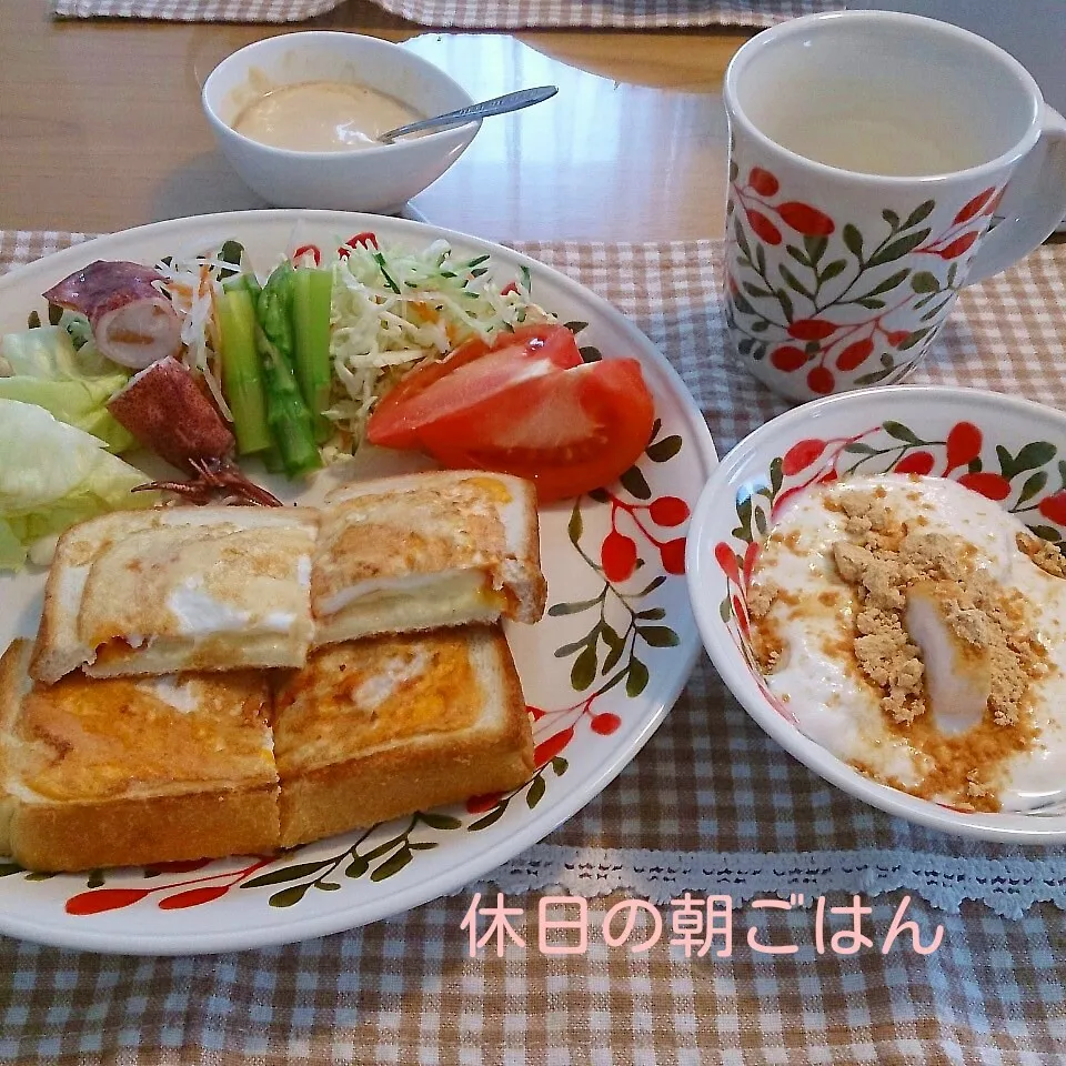 休日の朝ごはん|oomugiさん