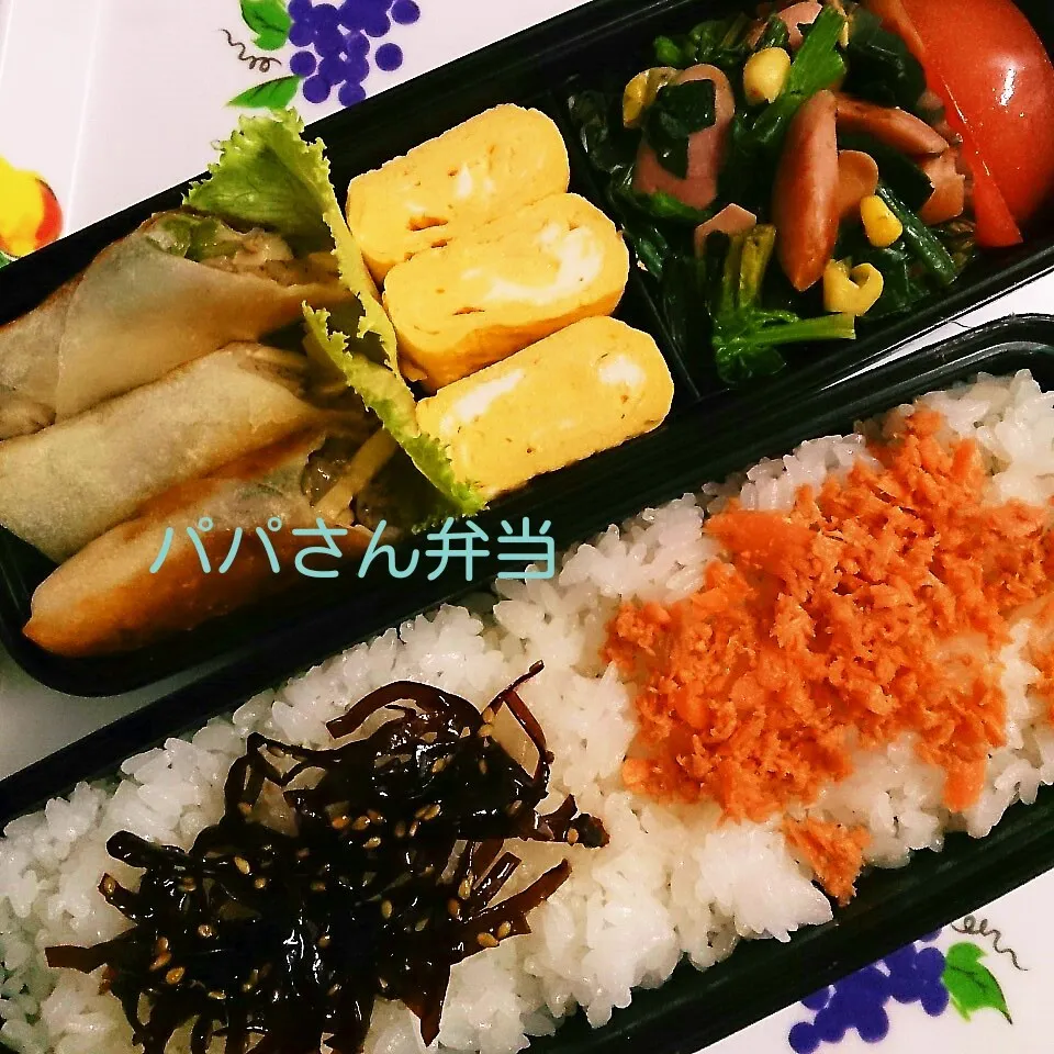 Snapdishの料理写真:パパさん弁当|oomugiさん