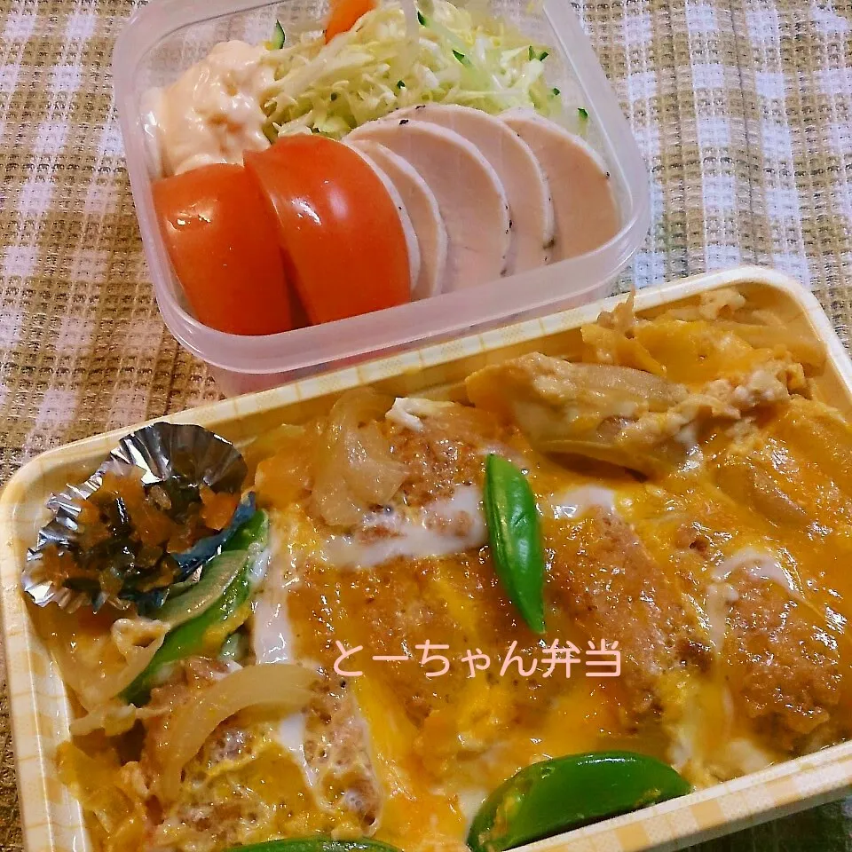 Snapdishの料理写真:金曜日のとーちゃん弁当|oomugiさん