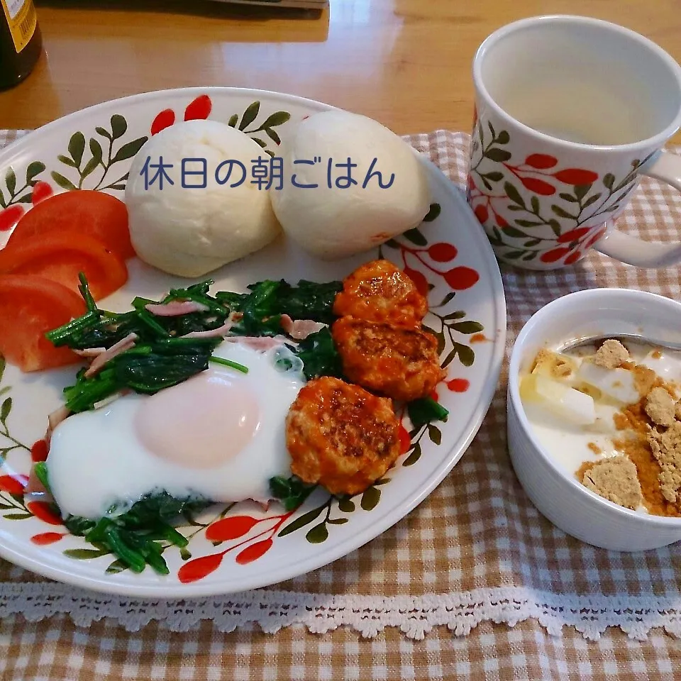 Snapdishの料理写真:休日の朝ごはん♪|oomugiさん