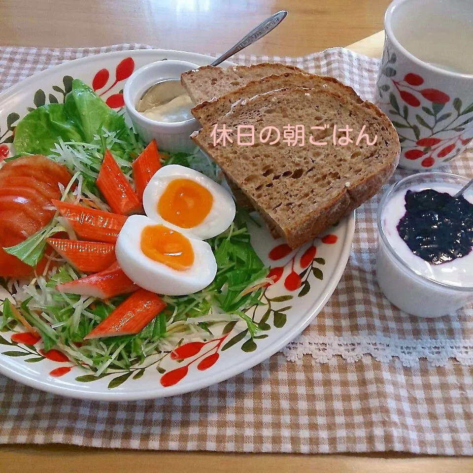 休日の朝ごはん|oomugiさん