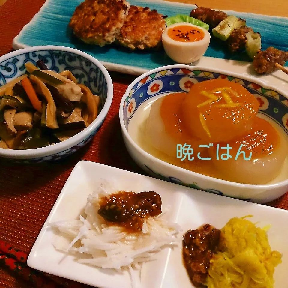 Snapdishの料理写真:今日の晩ごはん(イガメンチと…)|oomugiさん