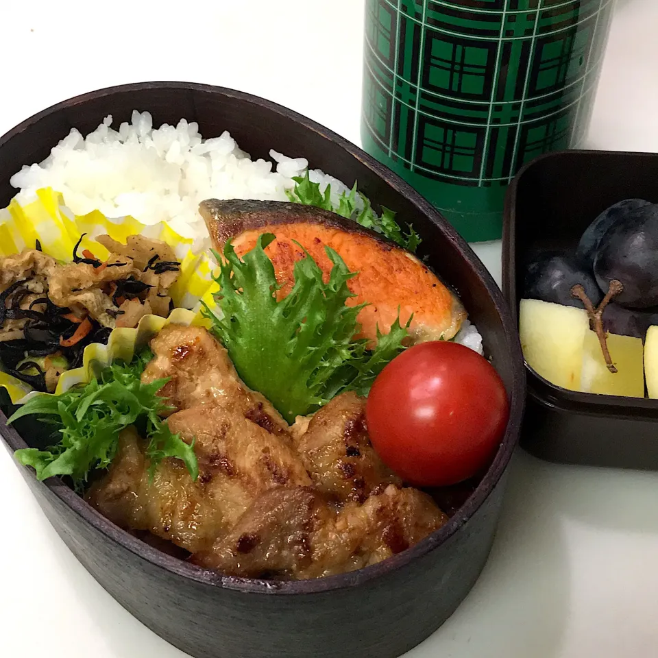 #男子高校生弁当  #曲げわっぱ弁当|さい。さん