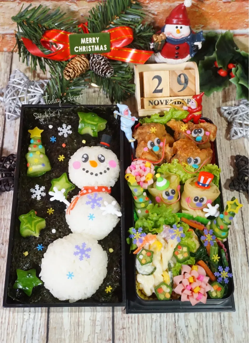 SnowMan⛄️お弁当|La-Jule Sa8さん