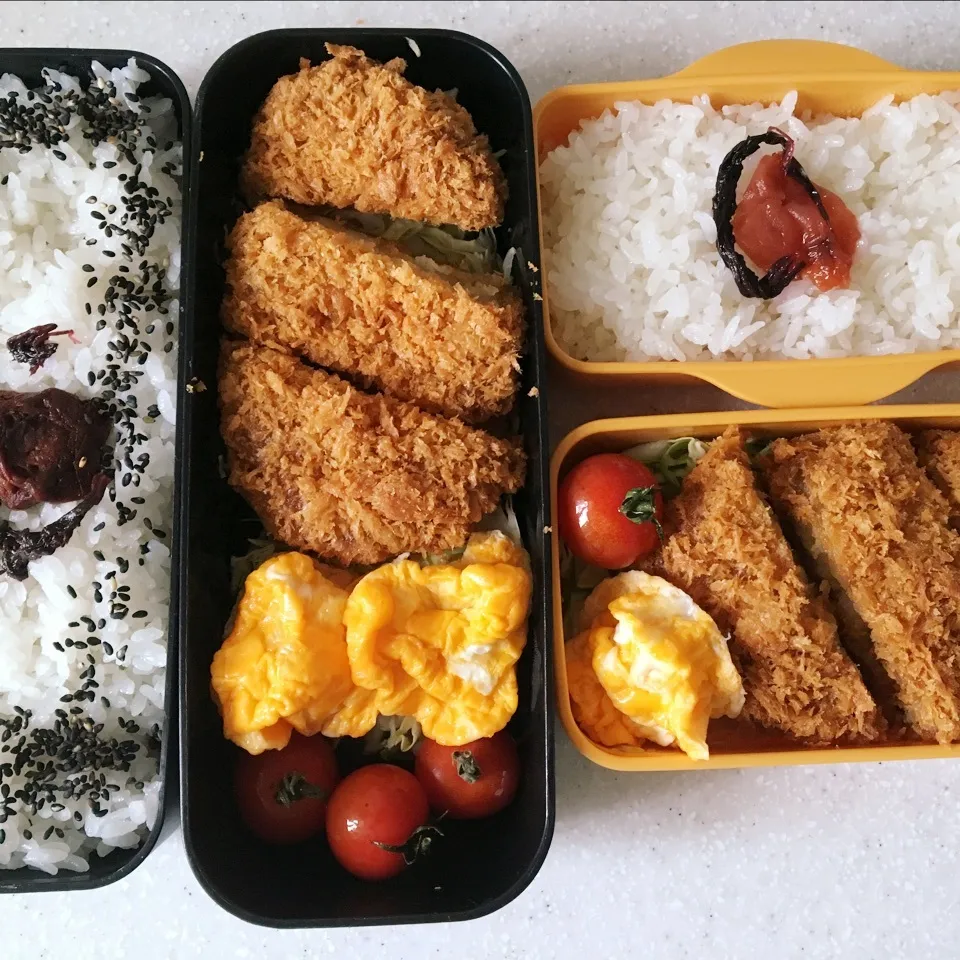 Snapdishの料理写真:ビッグコロッケ弁当|ぴっぴさん