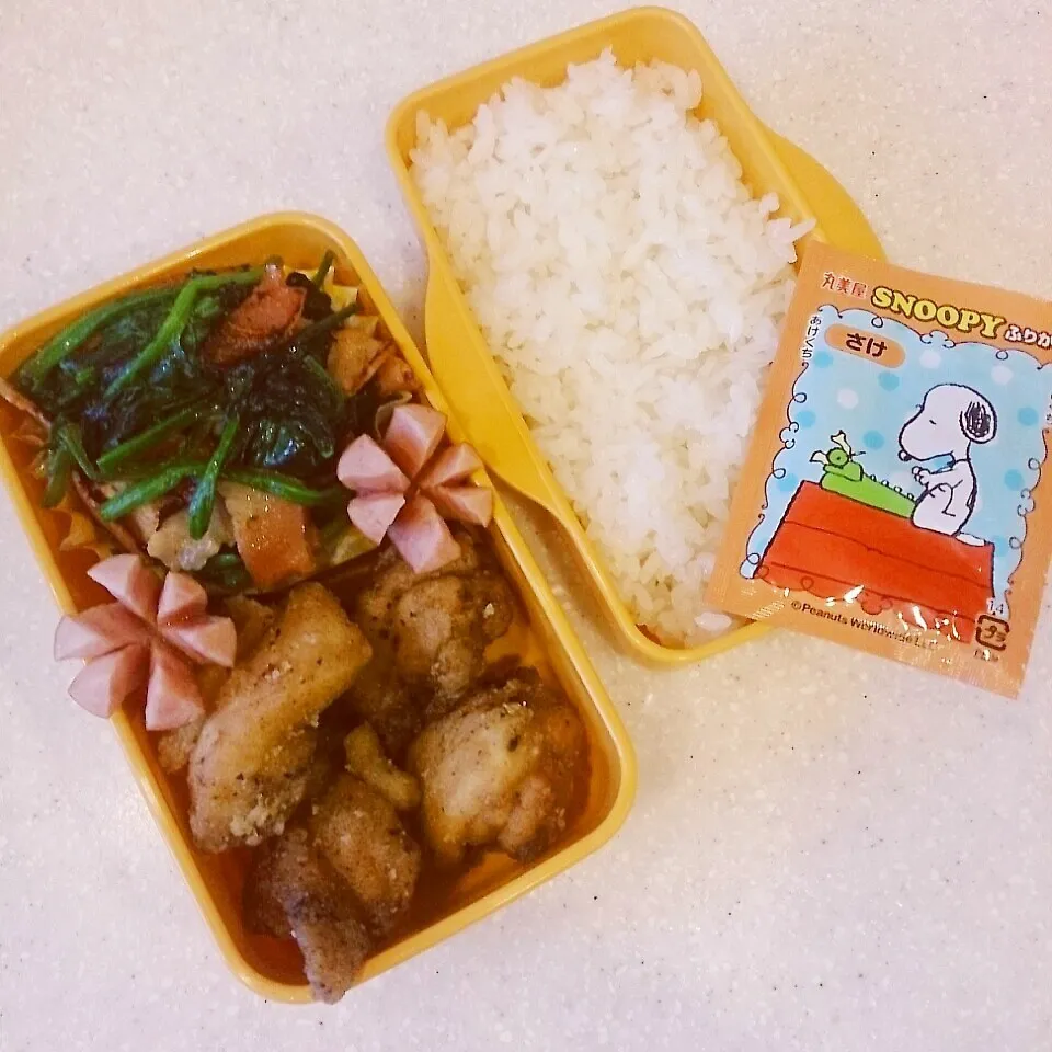 唐揚げ弁当～♪|ぴっぴさん