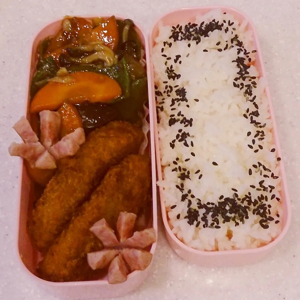 Snapdishの料理写真:ご飯がすすむお弁当～♪|ぴっぴさん